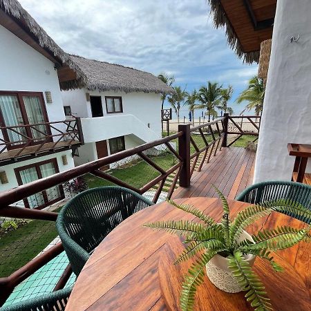Ap Vila Mar Pe Na Areia Com Vista Para O Mar E Piscina Барра-Гранді Екстер'єр фото