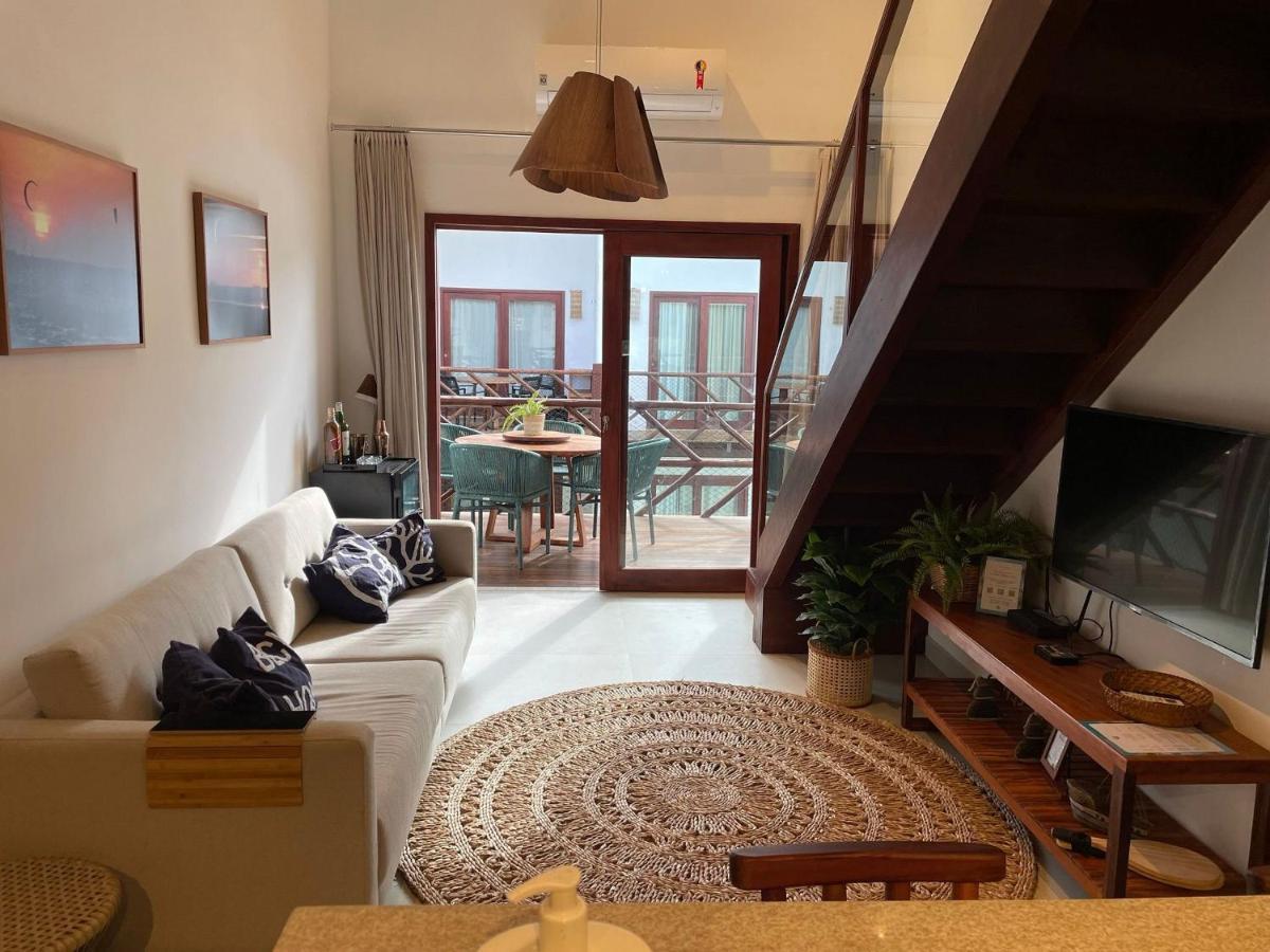 Ap Vila Mar Pe Na Areia Com Vista Para O Mar E Piscina Барра-Гранді Екстер'єр фото
